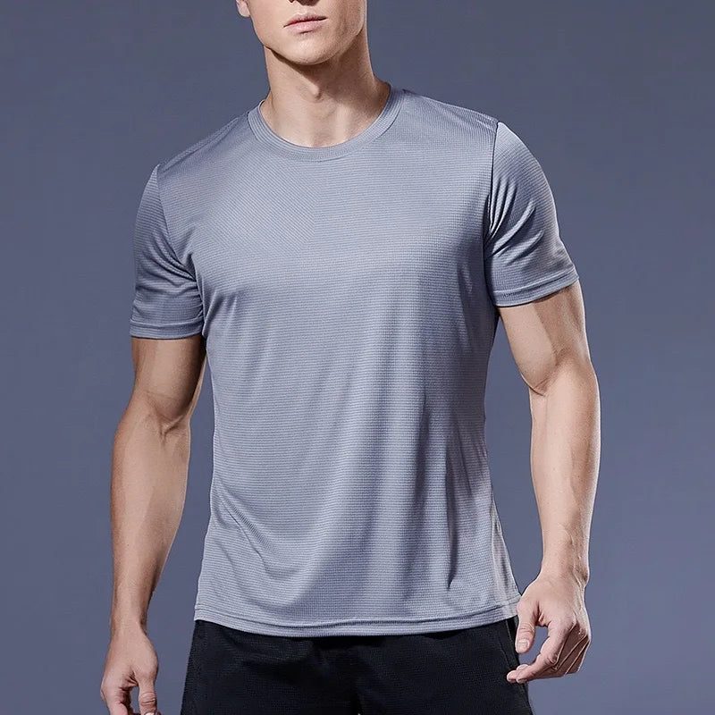 Summer Sport Gym t Shirt Men Quick Dry Running Bodybuilding Shirts Men Short Sleeve Fitness Tops Oversized Brazil t-Shirt Jersey