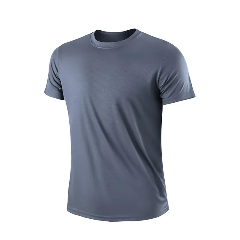 Summer Sport Gym t Shirt Men Quick Dry Running Bodybuilding Shirts Men Short Sleeve Fitness Tops Oversized Brazil t-Shirt Jersey