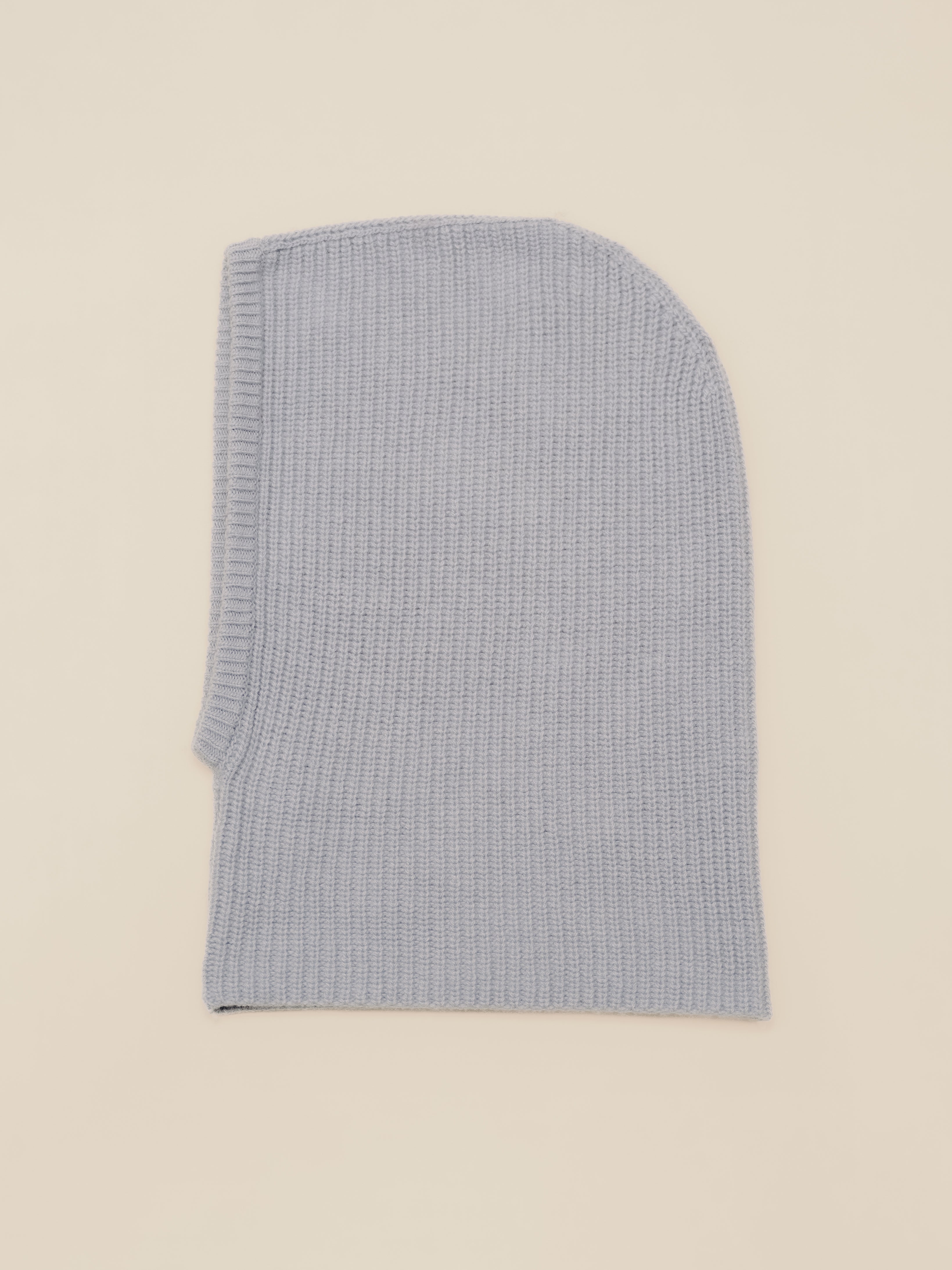 Cashmere Mix Ribbed Balaclava-2
