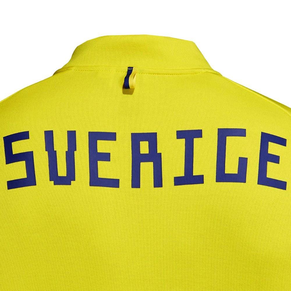 Sweden soccer Anthem presentation jacket 2018/19 - Adidas