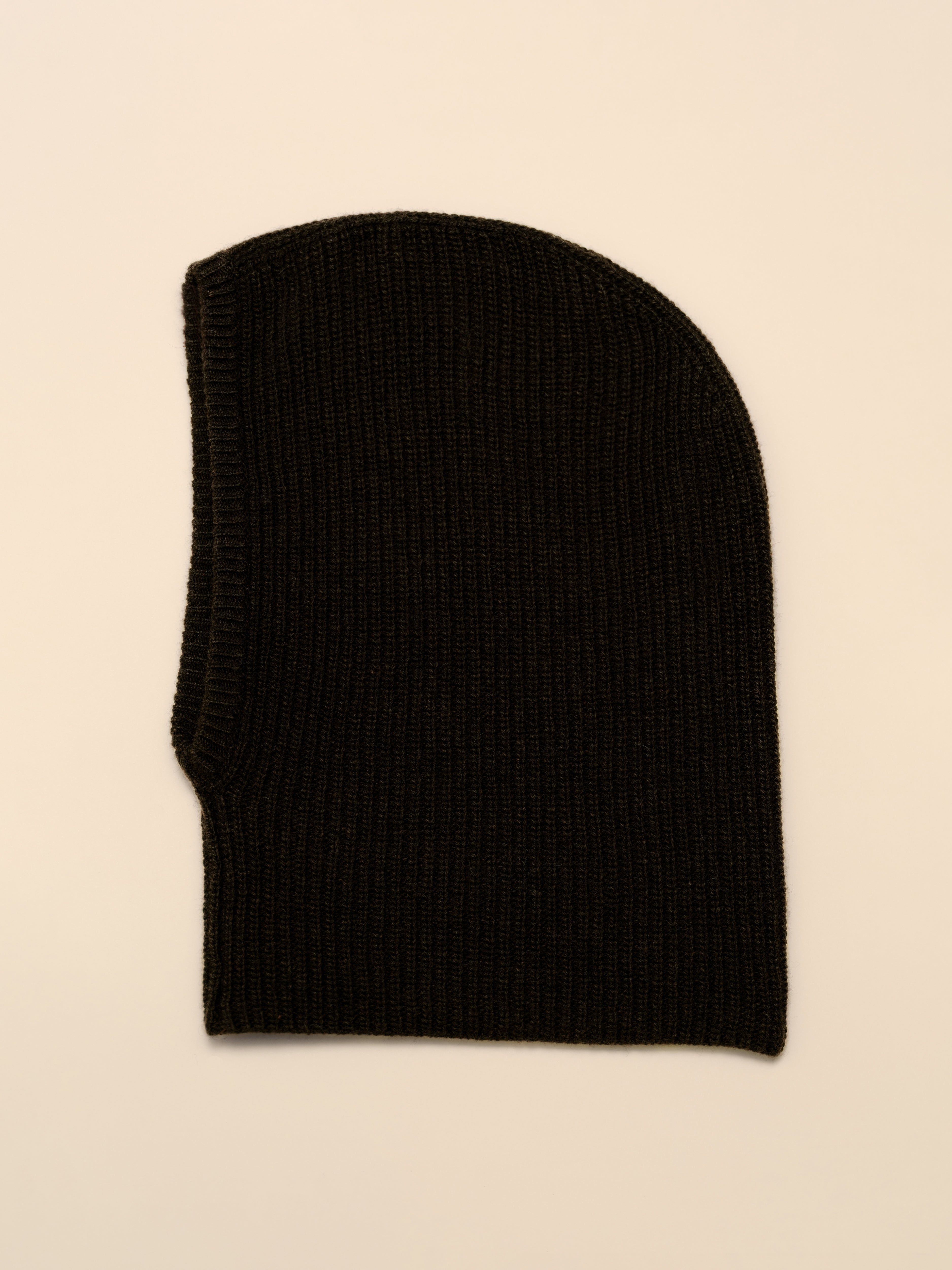 Cashmere Mix Ribbed Balaclava-7