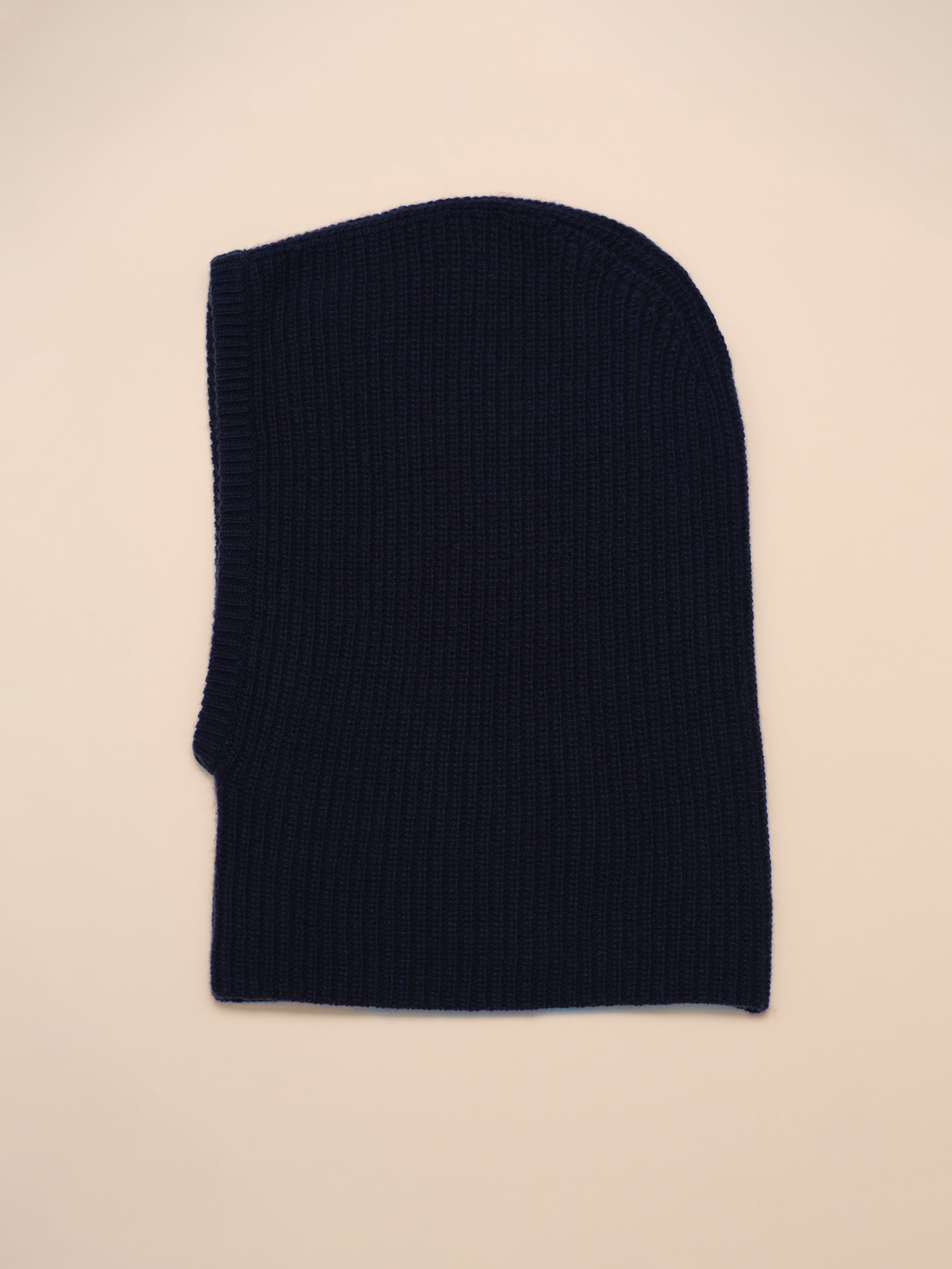Cashmere Mix Ribbed Balaclava-8